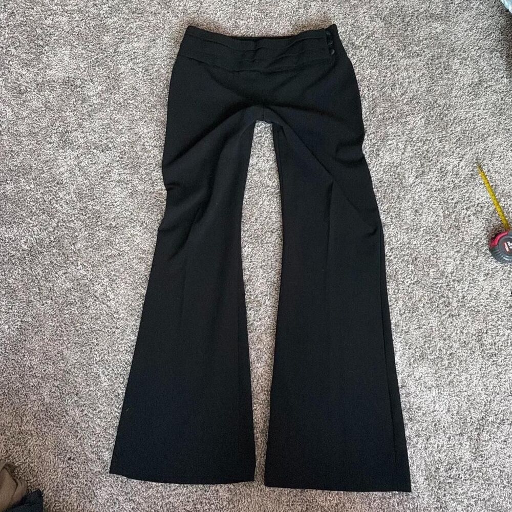 Byline Black Pleated Trousers